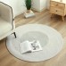 Hand-woven cotton floor mat