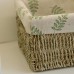 Specializing in producing rattan straw woven snack basket cosmetic storage basket