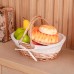 Specializing in the production of handmade wicker picnic basket storage frame fruit and vegetable sundries basket Tengtiao storage basket home wicker basket