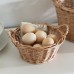 Handmade Wicker Egg Basket Fruit Basket Kitchen Storage Basket