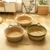 Handmade Eco-Friendly Straw Pet Cat Bed