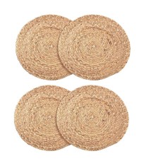 Home hand woven placemat, straw coaster