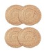 Home hand woven placemat, straw coaster