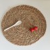 Home hand woven placemat, straw coaster