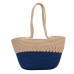 Shoulder bag hollow woven cotton bag, seaside holiday beach bag