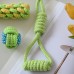 Pet cotton rope woven teething toy, dog boredom toy
