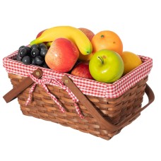 Willow picnic basket fruit basket food basket storage basket