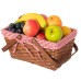 Willow picnic basket fruit basket food basket storage basket