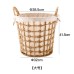 Specializing in producing round iron hemp rope dirty clothes basket storage basket