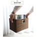 Outdoor picnic basket rattan garden hand basket Fruit basket Outdoor bamboo basket woven basket Vegetable storage basket