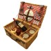 Outdoor travel camping storage box Picnic basket
